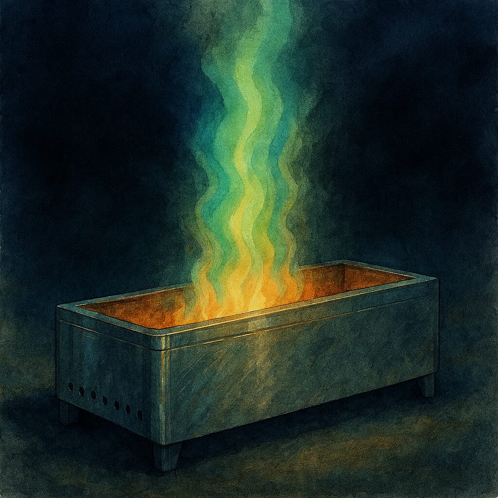 三次燃焼焚き火台イメージ