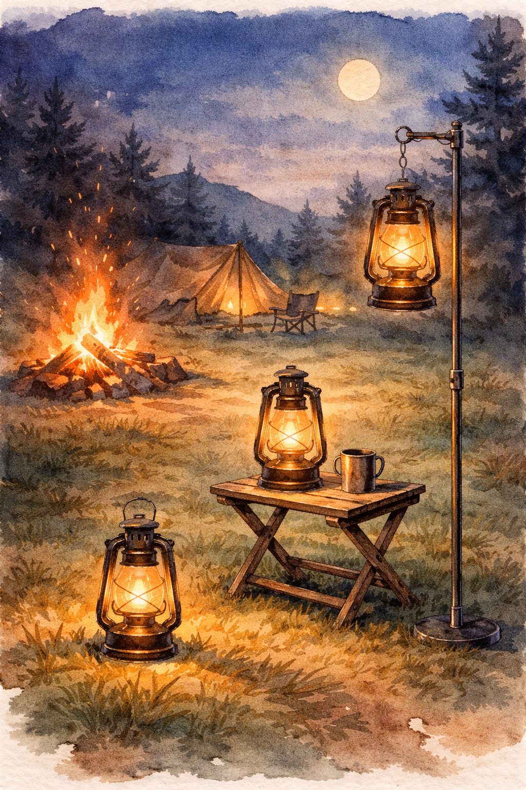 ランタンの高さ