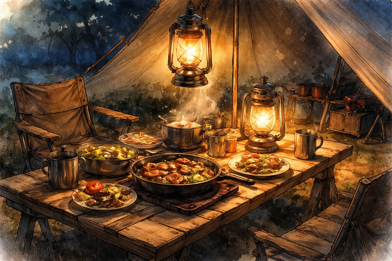 キャンプの夜が暗すぎるのはなぜ?