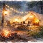 キャンプの夜が明るすぎるのはなぜ