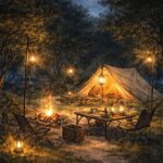 キャンプの夜が暗すぎる