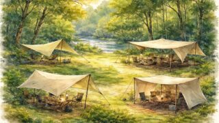 タープ形状の違い