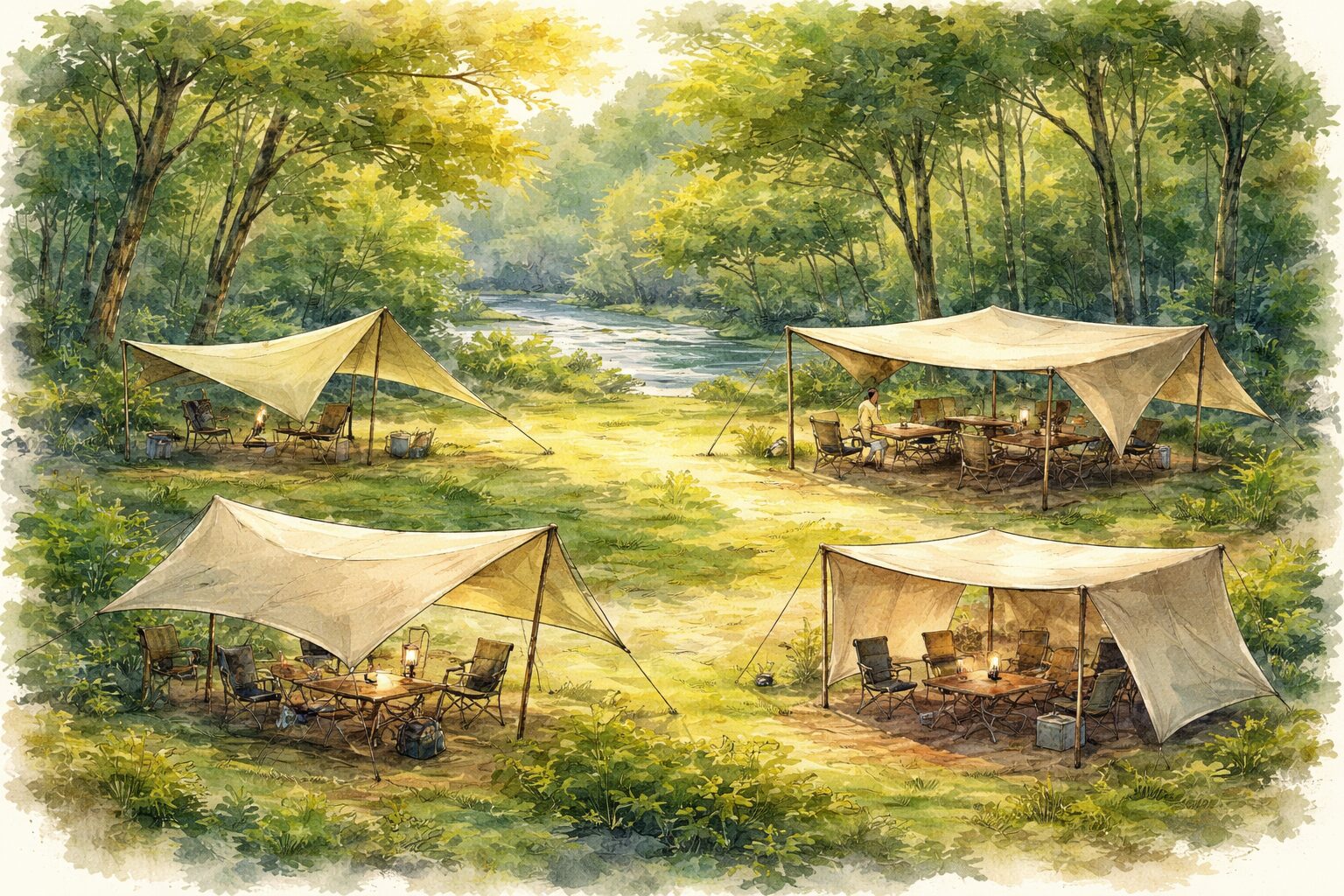 タープ形状の違い