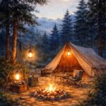 ランタンは白色それとも暖色