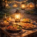 夜の食事を美しく