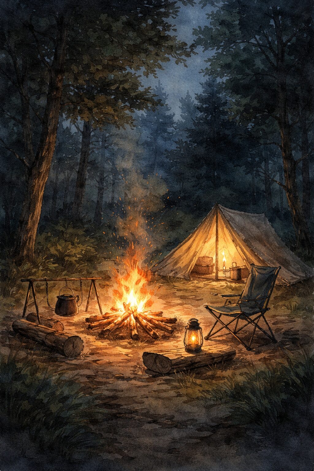 焚き火だけで過ごせるか