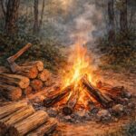 薪の材と含水量