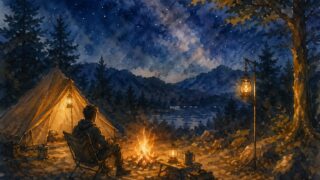 光の角度がつくる夜の密度