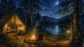 光の高さと夜の奥行き