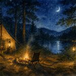 光の高さと夜の奥行き