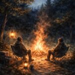 焚き火と人の距離はどれくらい