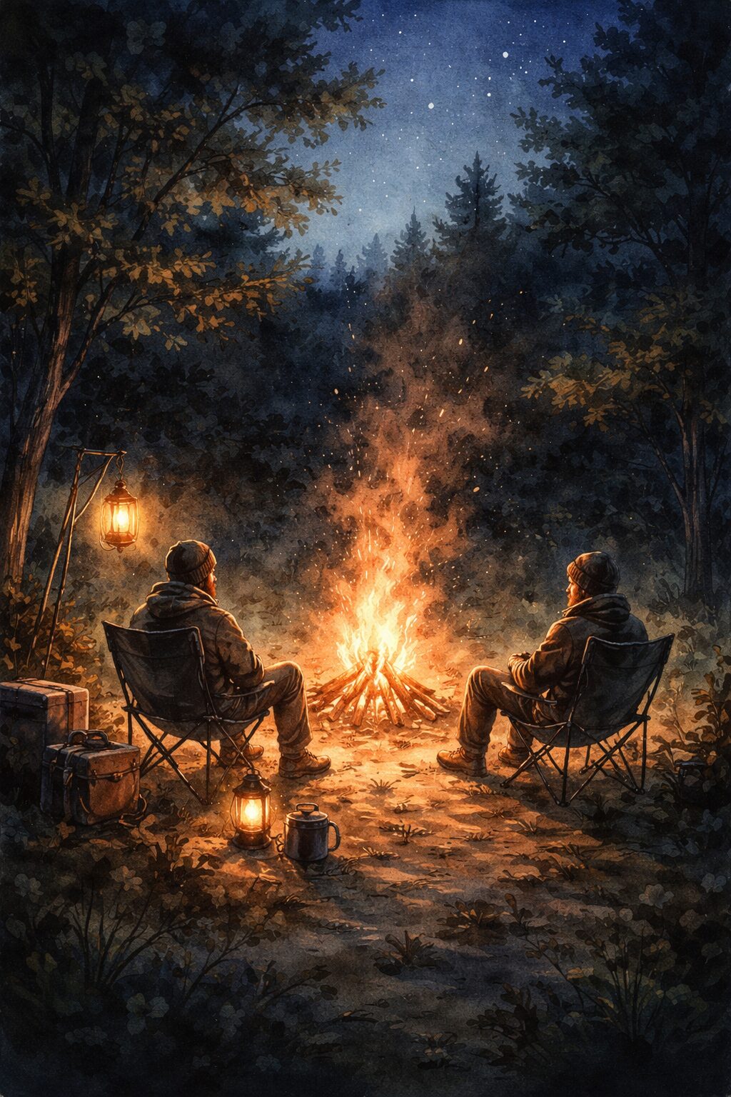 焚き火と人の距離はどれくらい